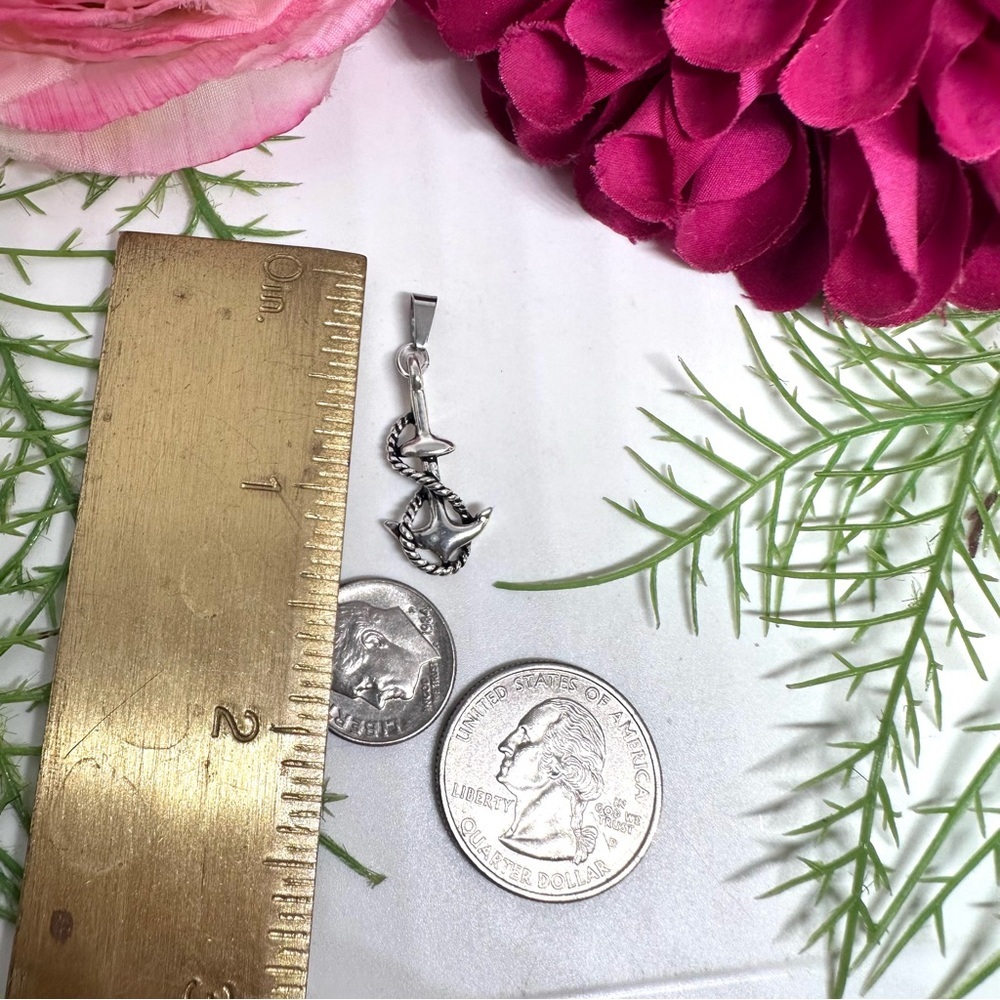 NEW⚜️Silver Anchor Pendant Charm - Picture 5 of 5